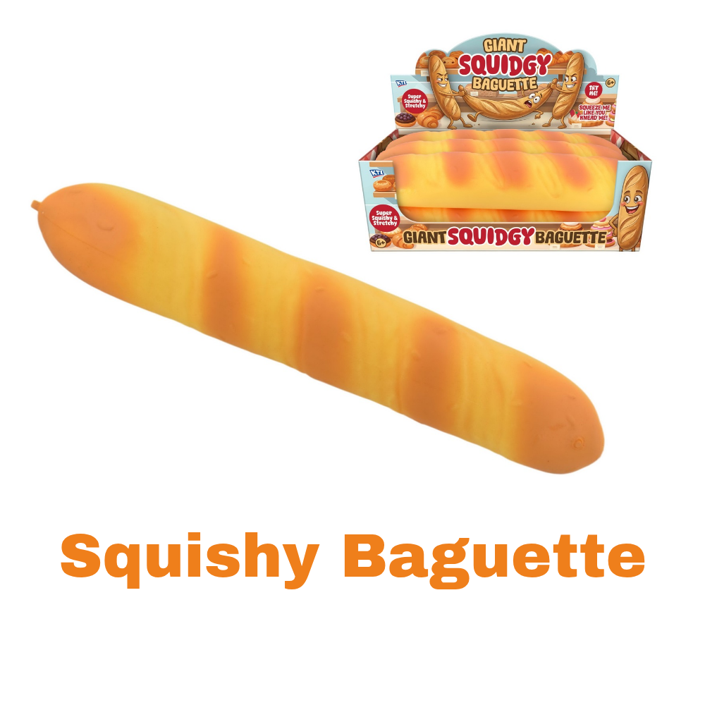 Jumbo Giant Squidgy Squishy Baguette