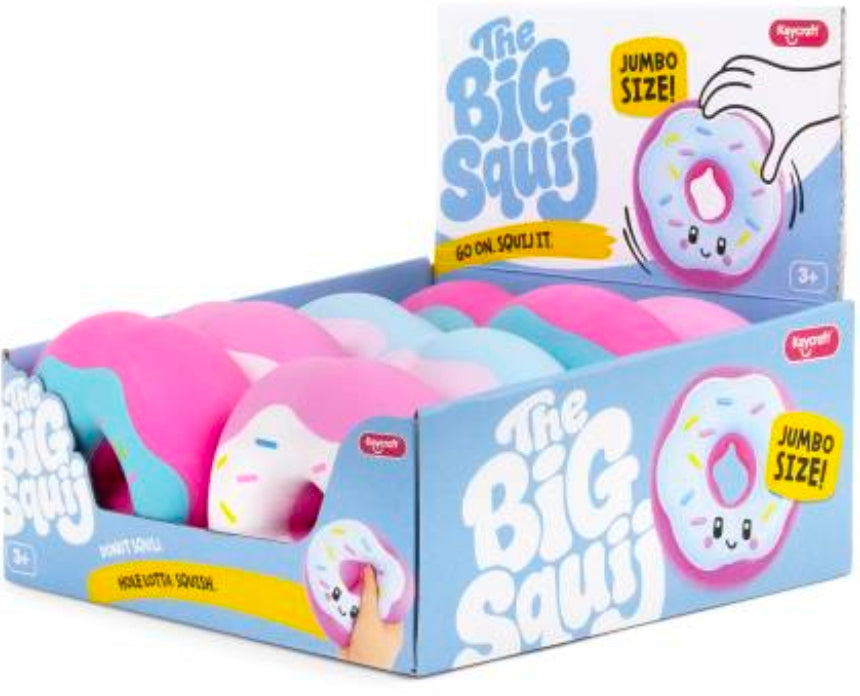 The Big Squij Donut Slow Rise Squishy