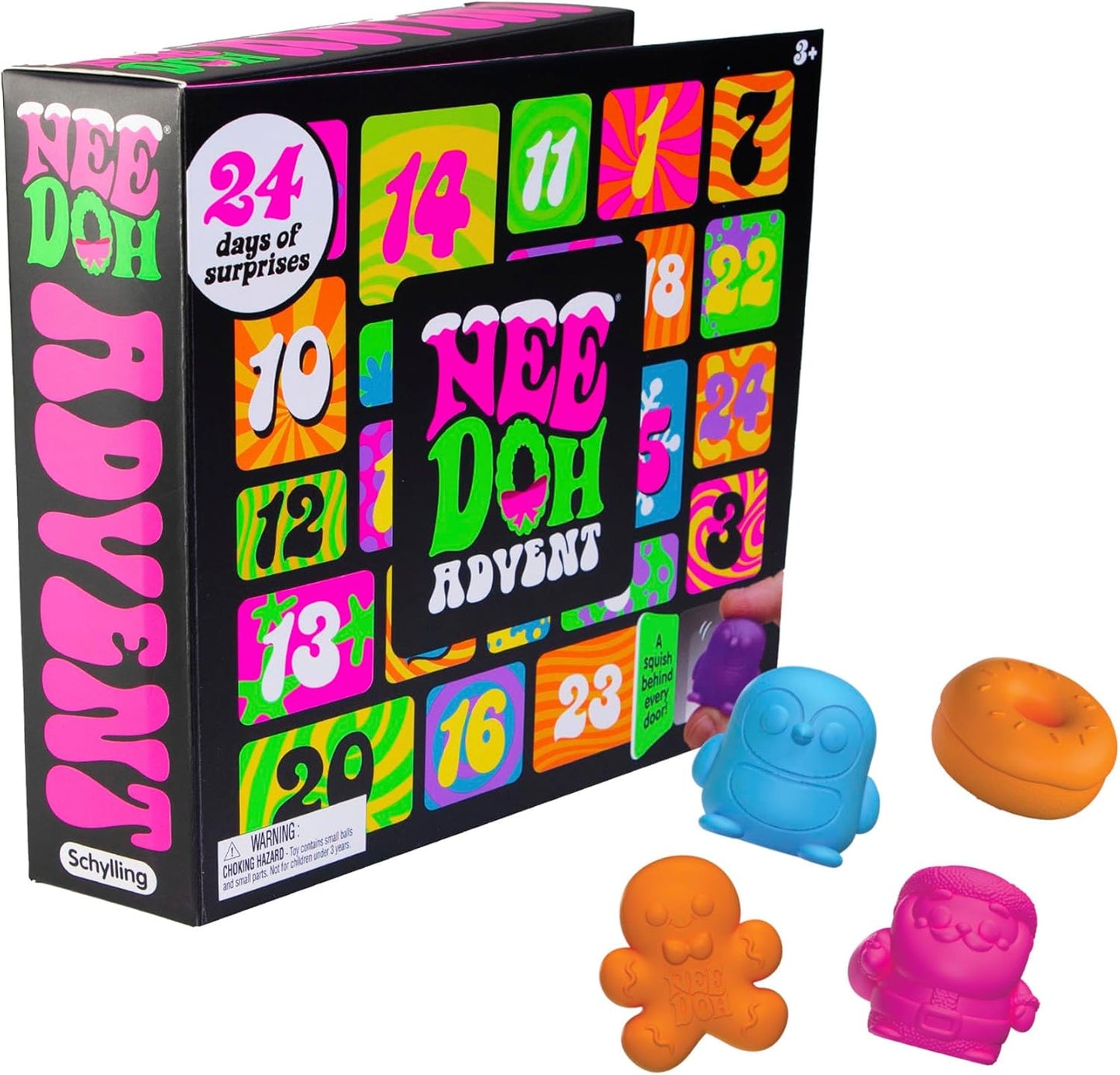 Needoh Advent Calendar - 24 Day of Squishmas