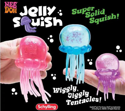 Needoh Jelly Squish - Pink, Blue or Purple