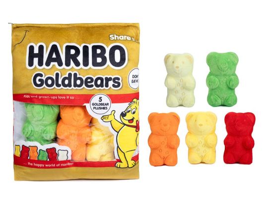 Haribo Large Plush Snack Bag - Goldbears