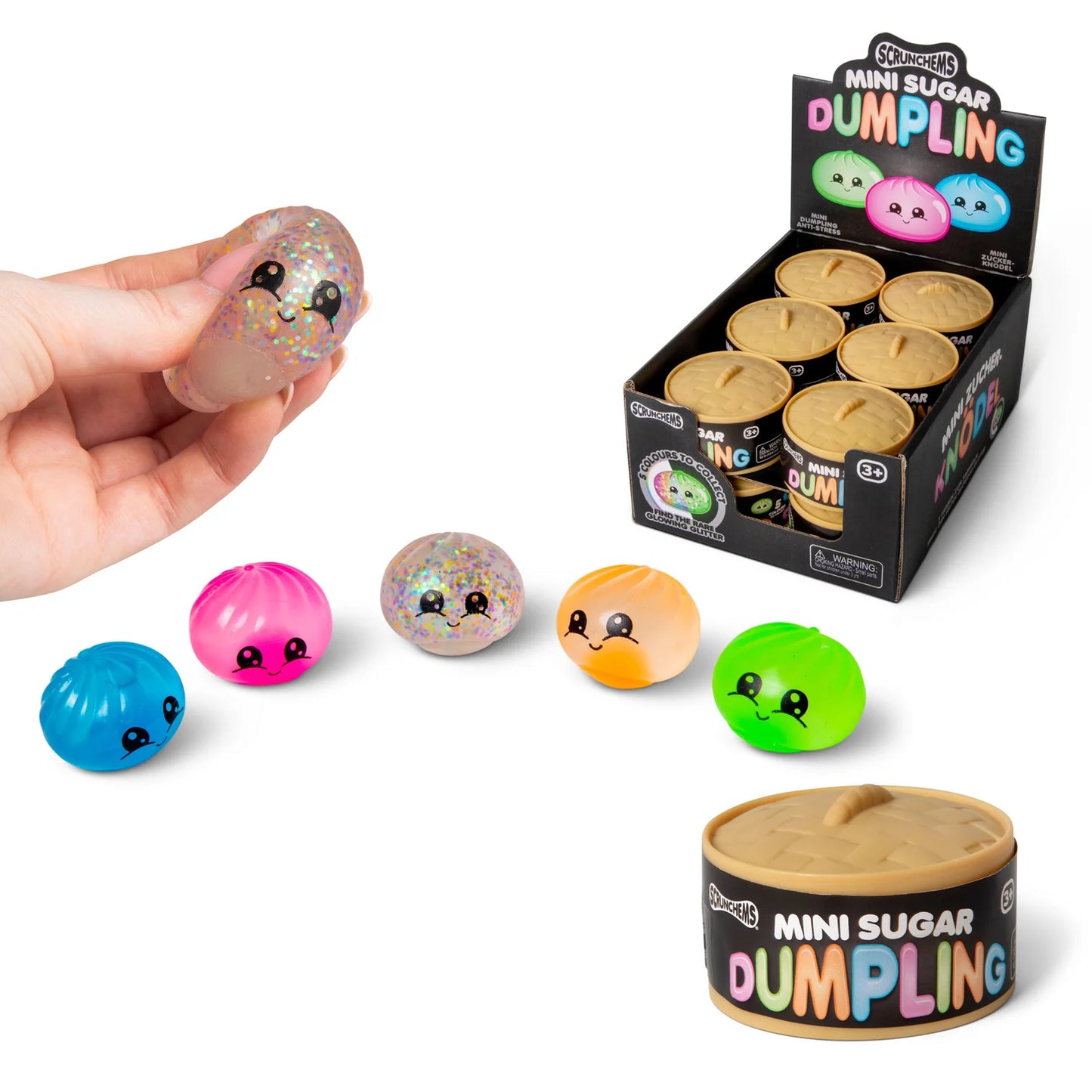 Scrunchems Mini Sugar Dumpling - Squish Squeeze Stretch