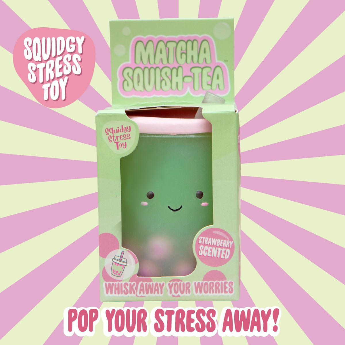 Matcha Squishy Tea - Squishy Toy Strawberry Scented