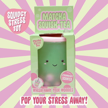 Matcha Squishy Tea - Squishy Toy Strawberry Scented