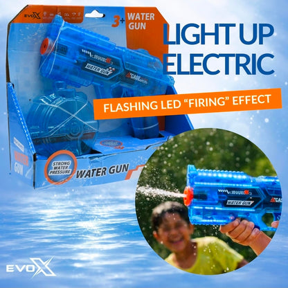 Evo-X Rapid Fire Light Up Water Gun Pistol