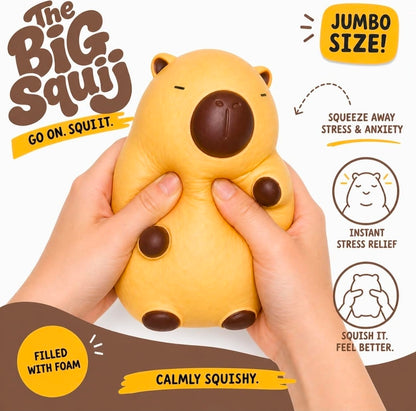 The Big Squij Capybara Jumbo Squishy