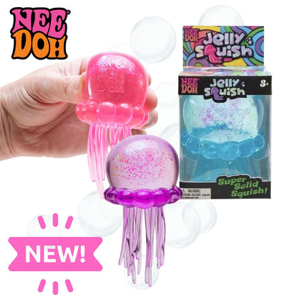 Needoh Jelly Squish - Pink, Blue or Purple