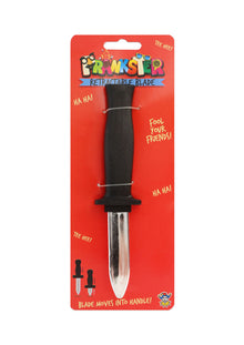 Joke Retractable Knife - 18cm Trick Dagger