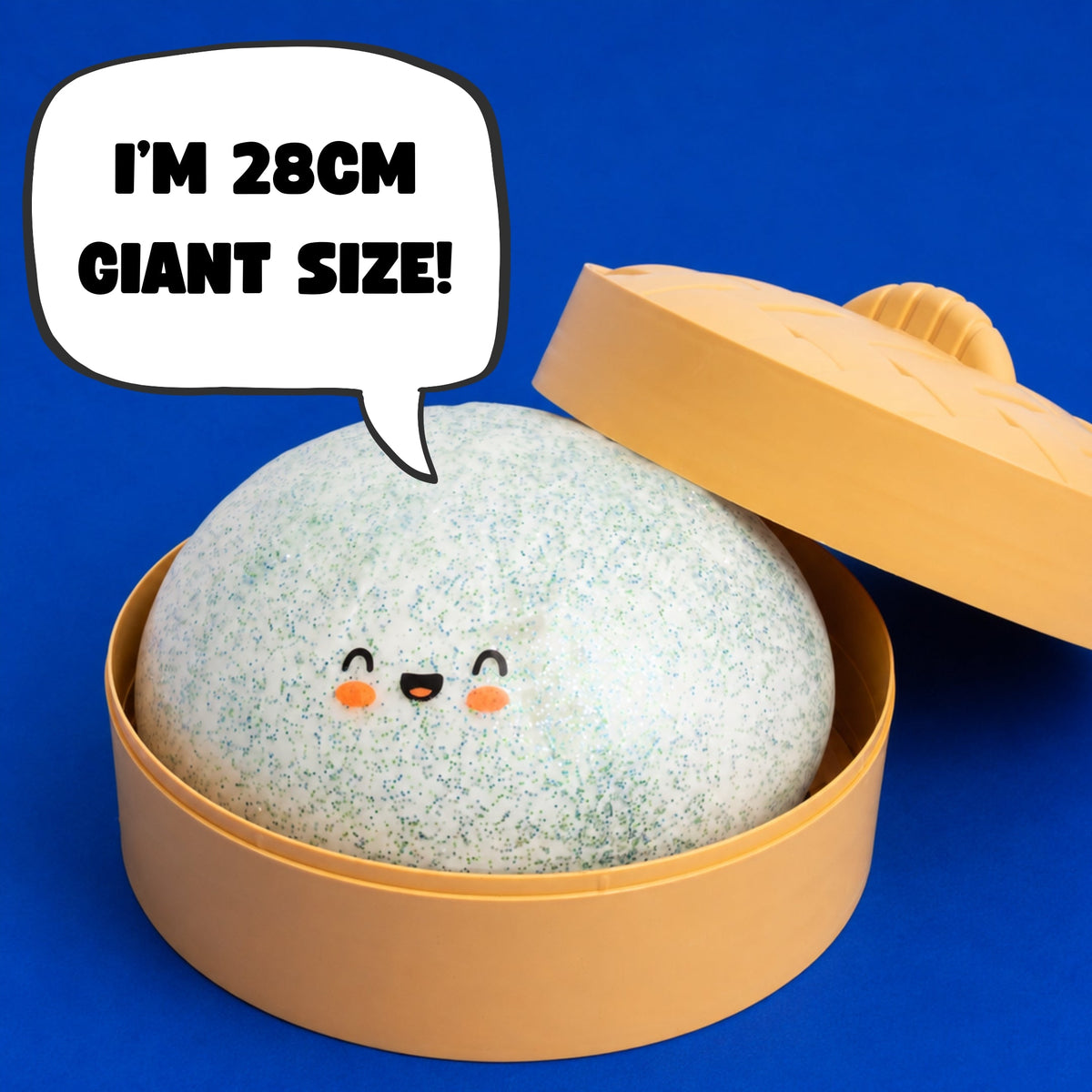 RMS MEGA JUMBO 28cm Mystery Squishy Dumpling - Rainbow Glitter Edition - DELIVERY FROM 2ND NOVEMBER