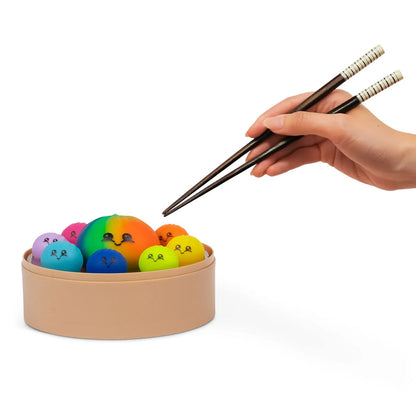 Scrunchems Mega Rainbow Dumpling Set - 1 Big, 8 Mini Dumplings