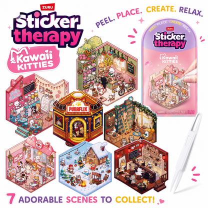 Zuru Sticker Therapy Kawaii Kitties