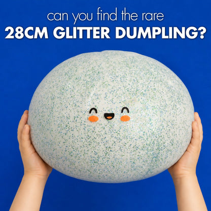 RMS MEGA JUMBO 28cm Mystery Squishy Dumpling - Rainbow Glitter Edition - DELIVERY FROM 2ND NOVEMBER
