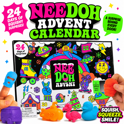 Needoh Advent Calendar - 24 Day of Squishmas