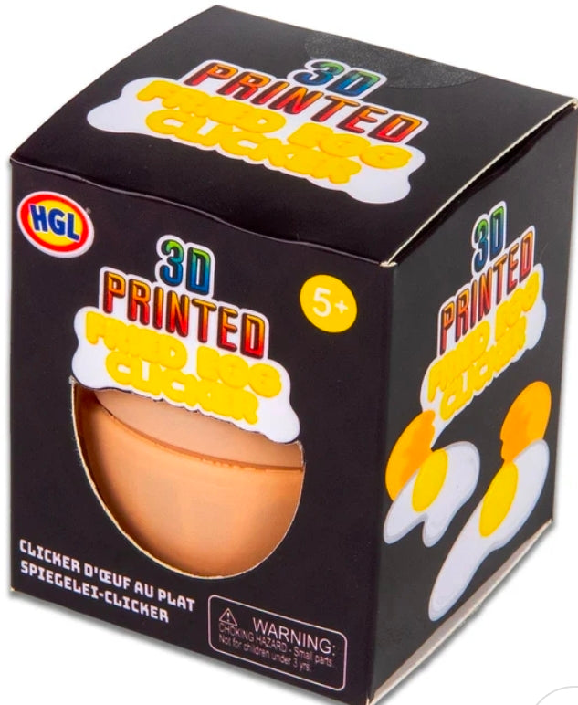 3D Printed Egg Clicker Fidget Toy
