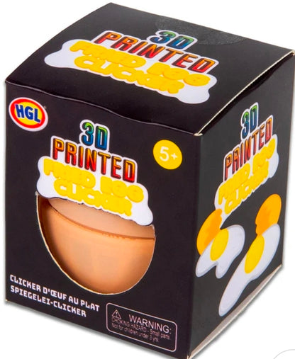 3D Printed Egg Clicker Fidget Toy