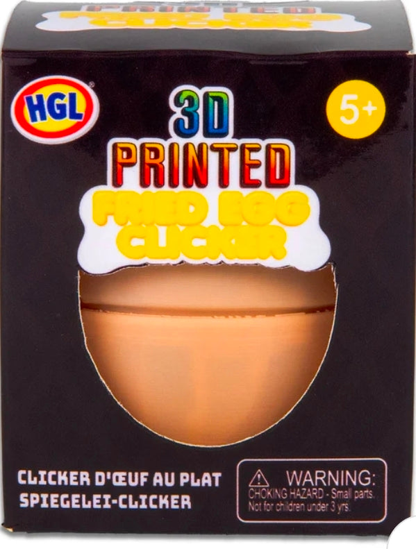 3D Printed Egg Clicker Fidget Toy