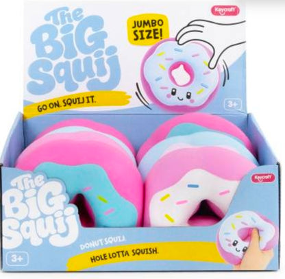 The Big Squij Donut Slow Rise Squishy