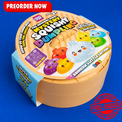 RMS MEGA JUMBO 28cm Mystery Squishy Dumpling - Rainbow Glitter Edition - DELIVERY FROM 2ND NOVEMBER