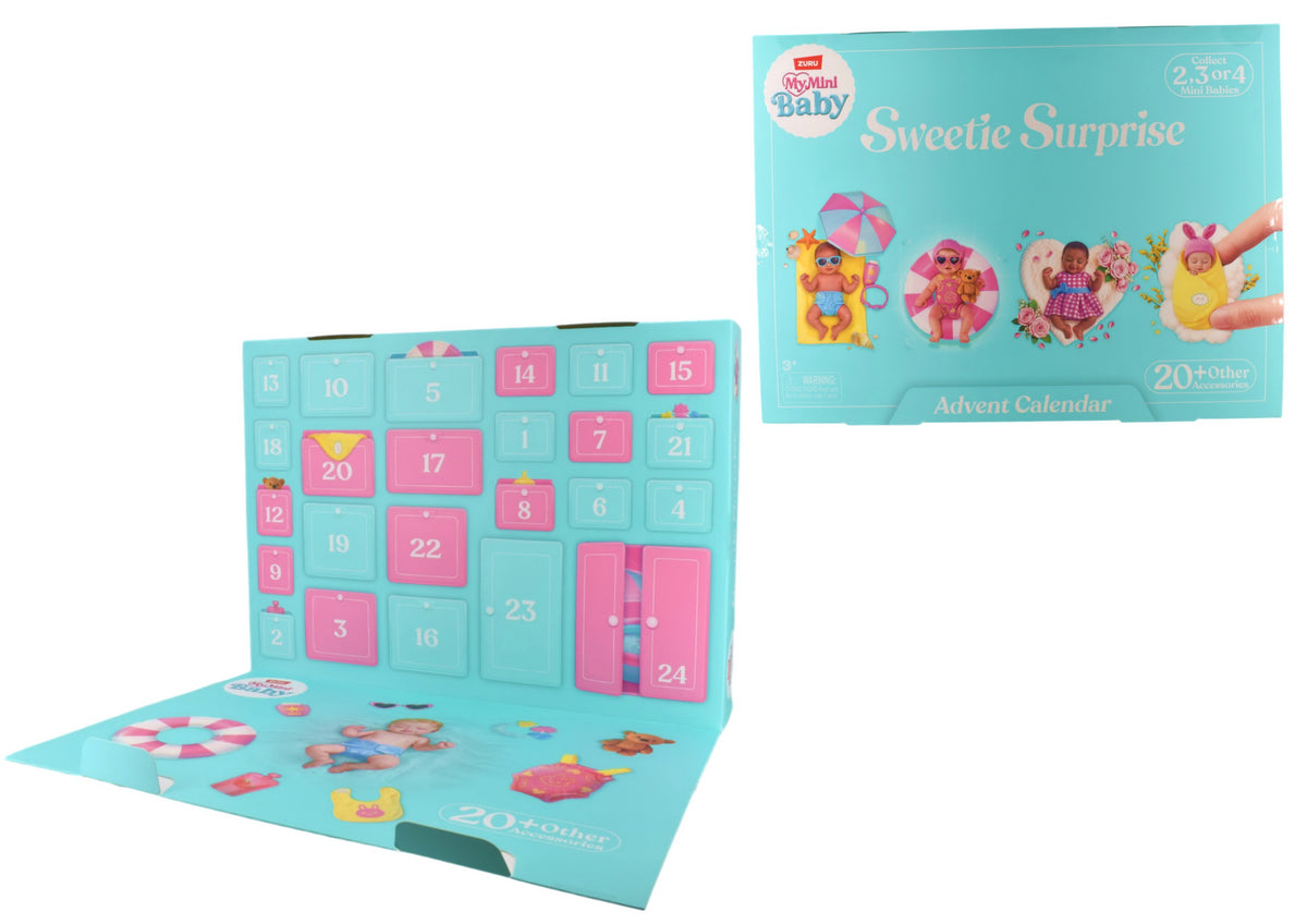 My Mini Baby Advent Calendar Sweetie Surprise - 24 Surprise Pack by Zuru