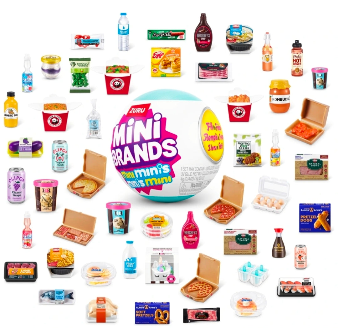 Mini Brands Fill the Fridge Capsule by Zuru