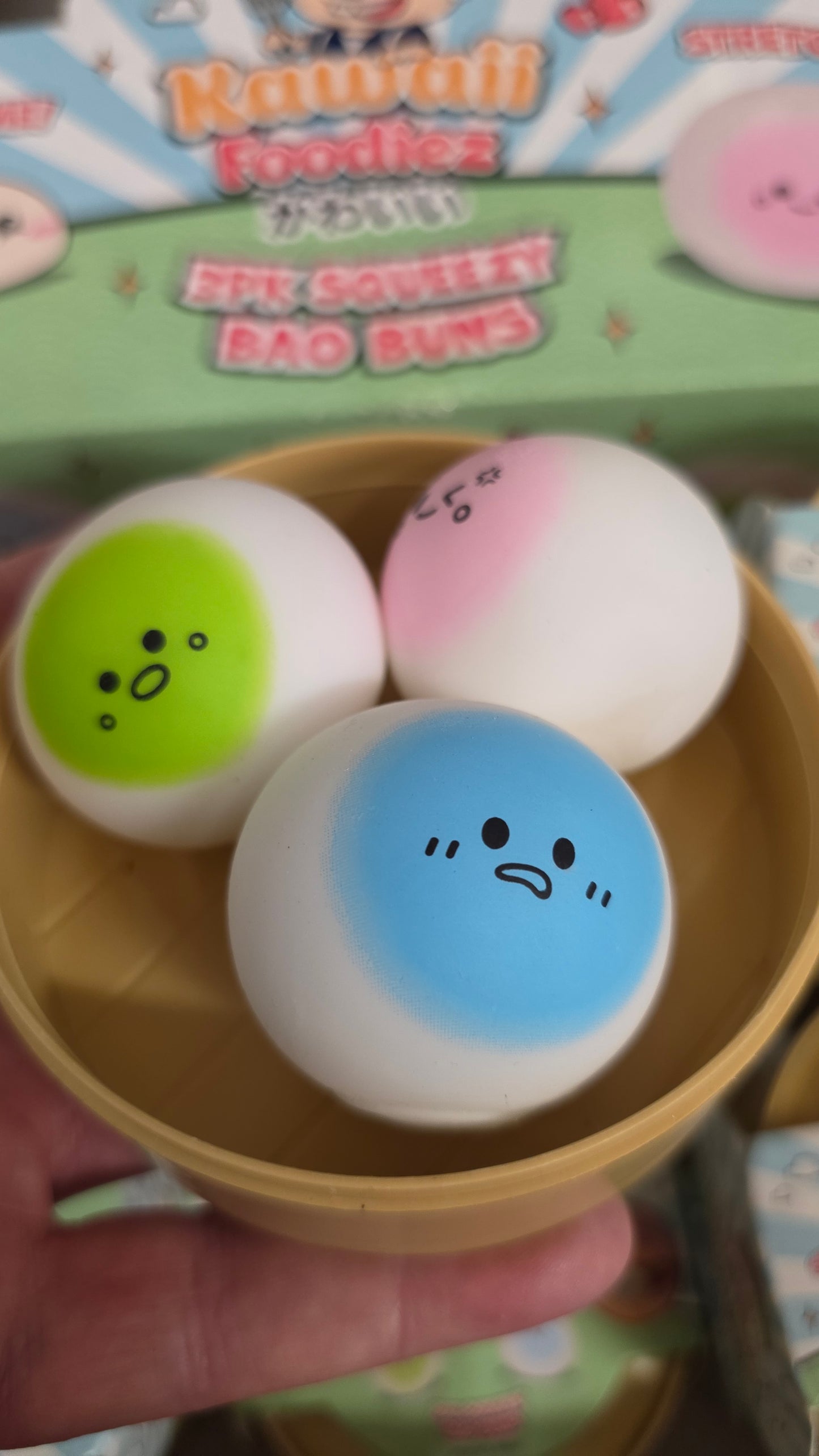 Kawaii Foodiez Bao Bun with 3 Mini Dumplings