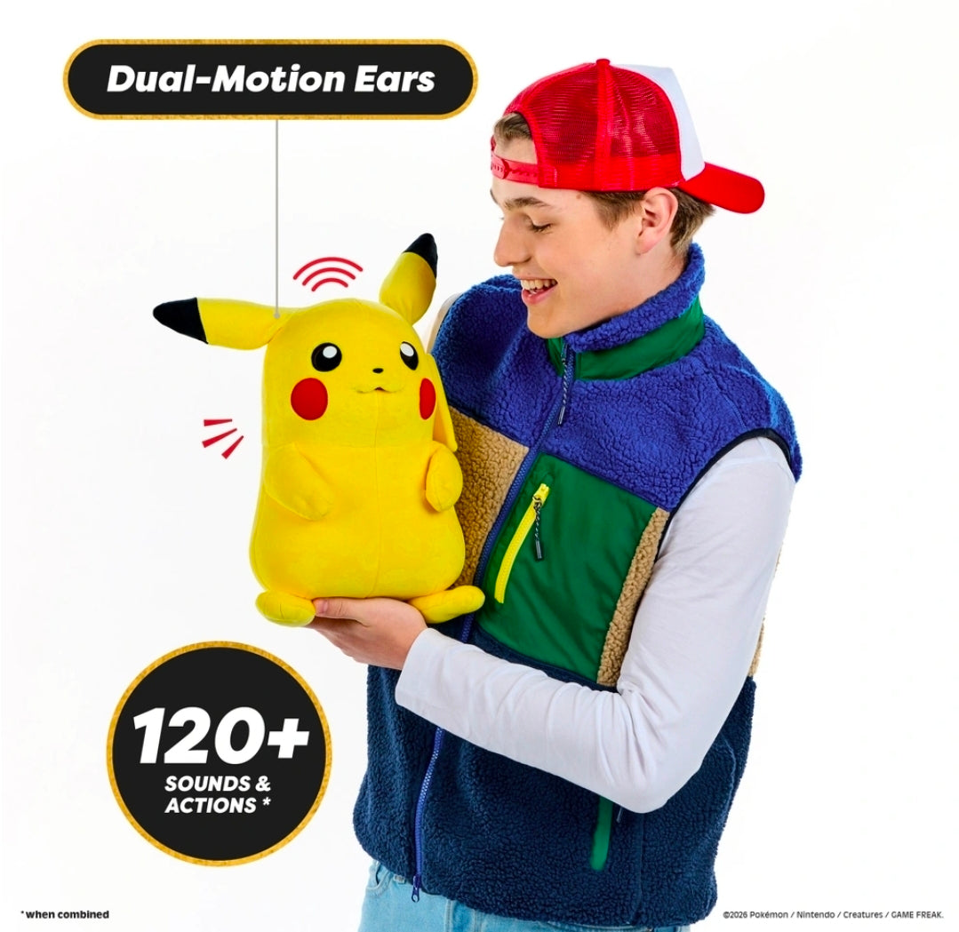 Pokemon Pikachu Puppetronics by RealFx Interactive Toy