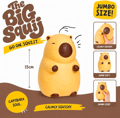 The Big Squij Capybara Jumbo Squishy