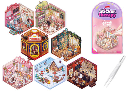 Zuru Sticker Therapy Kawaii Kitties