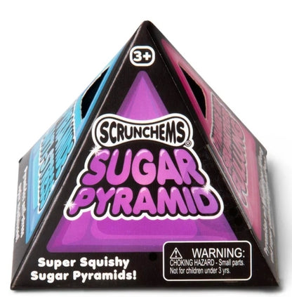 Scrunchems Sugar Filled Pyramid Squishy Toy