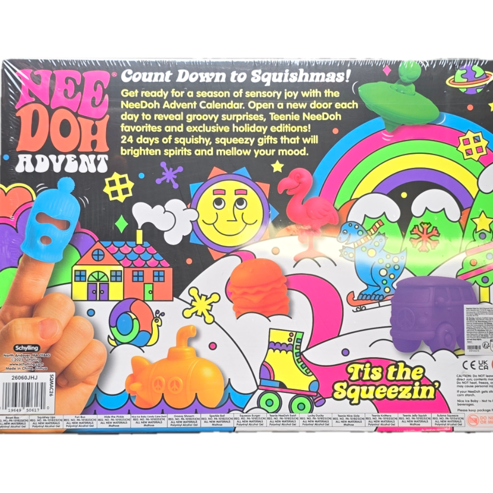Needoh Advent Calendar - 24 Day of Squishmas