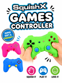 Squishy Games Controller in Green, Pink or Blue