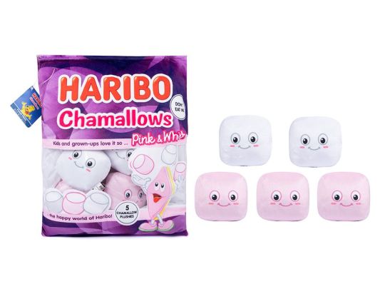 Haribo Large Plush Snack Bag Soft Toy - Chamallows