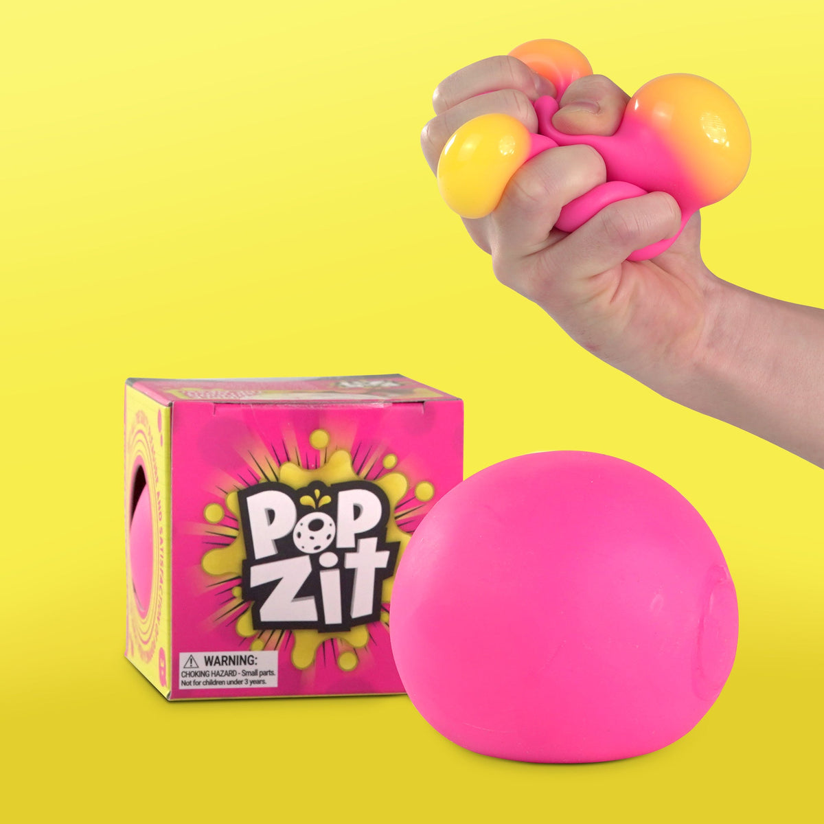 Pop Zit Colour Changing Squish Ball