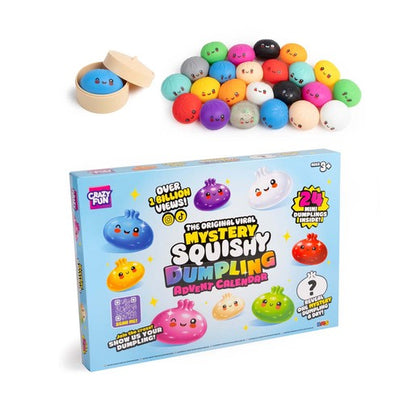 RMS Crazy Fun Original Mystery Squishy Dumpling Advent Calendar